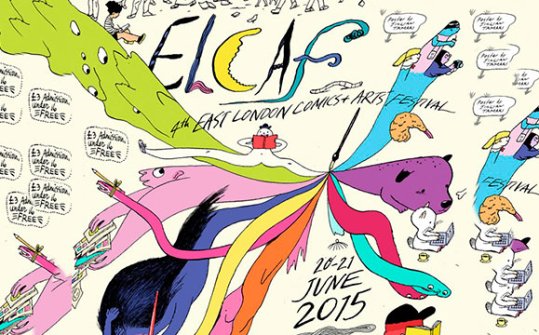 ELCAF. East London Comic Arts Festival 2015